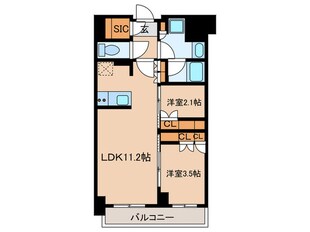 J.GRAN Court 品川西大井WESTの物件間取画像